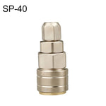 10pcs Conector Rápido Pneumático Auto-bloqueante Tipo C, PF-20, PH-20, PM-20, PP-20, SF-20, SH-20, SM-20, SP-20, PF-30, PH-30, PM-30, PP-30, SF-30, SH-30, SM-30, SP-30, PF-40, PH-40, PM-40, PP-40, SF-40, SH-40, SM-40, SP-40, SF+PF-20, SF+PF-30, SF+PF-...