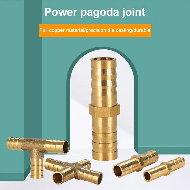 LAIZE 2 peças Componentes Pneumáticos Pagoda Tipo Y de Três Vias, Calibre: 12mm, 6mm, 8mm, 10mm, 12mm