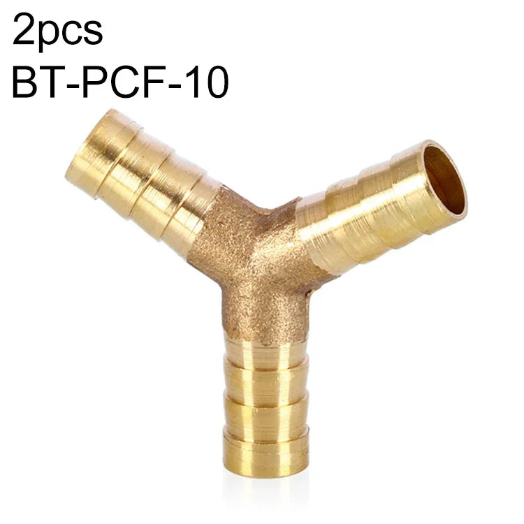 LAIZE 2 peças Componentes Pneumáticos Pagoda Tipo Y de Três Vias, Calibre: 12mm, 6mm, 8mm, 10mm, 12mm