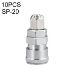 10pcs C-type Self-lock Air Tube Pneumatic Quick Fitting Connector, PF-20, PF-30, PF-40, PH-20, PH-30, PH-40, PM-20, PM-30, PM-40, PP-20, PP-30, PP-40, SF-20, SF-30, SF-40, SH-20, SH-30, SH-40, SM-20, SM-30, SM-40, SP-20, SP-30, SP-40, SF+PF-20, SF+PF-3...