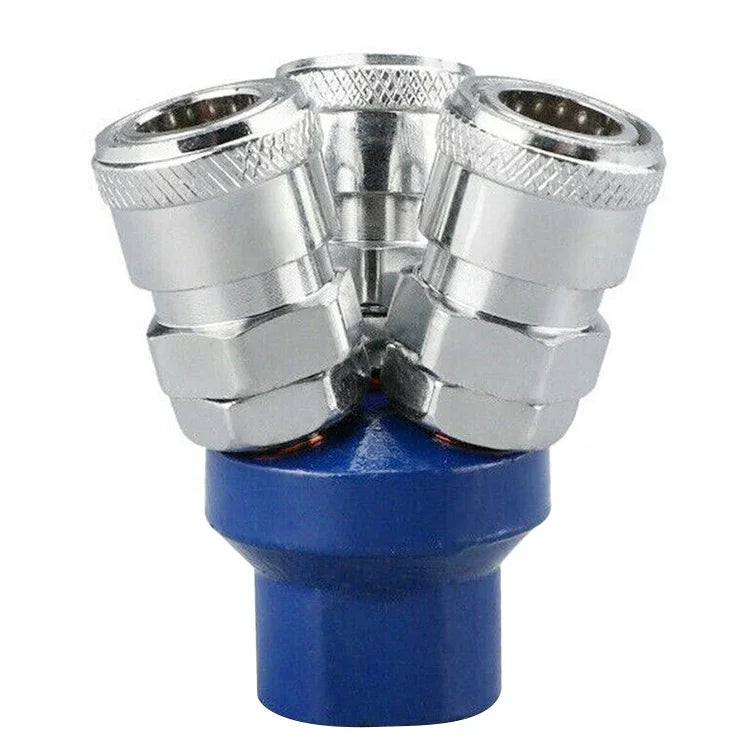 Componentes Pneumáticos Auto-bloqueantes Tipo C, Duas Vias Redondas, Duas Vias Redondas G1/2, Triplo Redondo, Triplo Redondo G1/2, Duas Vias, Triplo, 4 vias, 5 vias