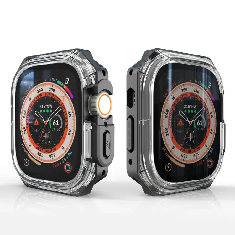Capa Antichoque Armadura de Duas Cores Para Apple Watch Ultra 3 / 2 / 1 49mm, Para Apple Watch Ultra 3 / 2 / 1 49mm