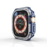 Capa Antichoque Armadura de Duas Cores Para Apple Watch Ultra 3 / 2 / 1 49mm, Para Apple Watch Ultra 3 / 2 / 1 49mm
