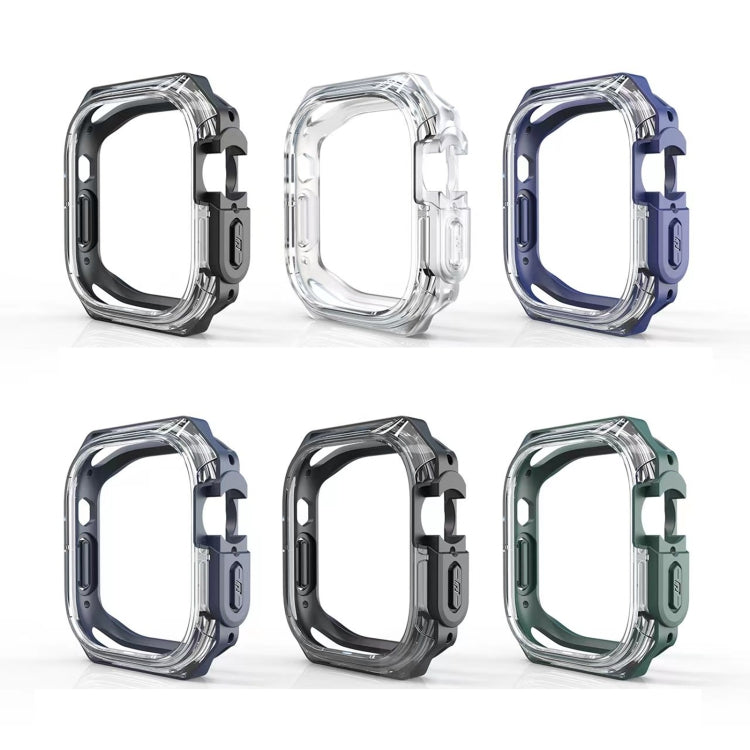 Capa Antichoque Armadura de Duas Cores Para Apple Watch Ultra 3 / 2 / 1 49mm, Para Apple Watch Ultra 3 / 2 / 1 49mm