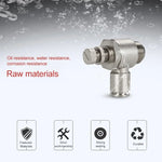 Conector Pneumático de Válvula de Aceleração com Rosca Macho em Cobre Níquelado LAIZE, SL4-01, SL4-02, SL4-M5, SL6-01, SL6-02, SL6-03, SL6-04, SL6-M5, SL8-01, SL8-02, SL8-03, SL8-04, SL10-01, SL10-02, SL10-03, SL10-04, SL12-02, SL12-03, SL12-04