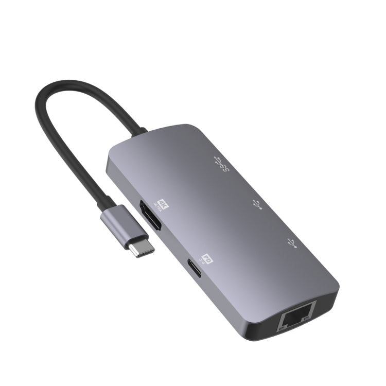 Estação de Acoplamento HUB Multifuncional Portátil USB-C / Tipo-C Onten OTN-UC910, OTN-UC910