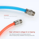 Conector Rápido Pneumático Reto com Rosca Macho em Cobre Níquelado LAIZE, PC4-01, PC4-02, PC4-M5, PC6-01, PC6-02, PC6-03, PC6-04, PC6-M5, PC8-01, PC8-02, PC8-03, PC8-04, PC10-01, PC10-02, PC10-03, PC10-04, PC12-01, PC12-02, PC12-03, PC12-04, PC14-02