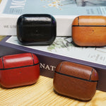 Wireless Earphone Leather Shockproof Protective Case with Lanyard, For AirPods Pro 2