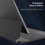 Capa de Couro com Teclado Bluetooth e Touch Pad, Para iPad Air 5 / 4 10.9 polegadas, Para iPad Pro 11 polegadas 2021/2020/2018, Para iPad Pro 12.9 polegadas 2021/2020/2018