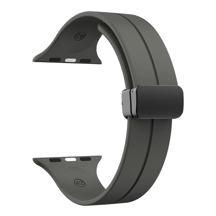 Pulseira de Relógio em Silicone de Cor Sólida, Para Apple Watch Ultra 49mm / Série 8&7 45mm / SE 2&6&SE&5&4 44mm, Para Apple Watch Série 8&7 41mm / SE 2&6&SE&5&4 40mm / 3&2&1 38mm