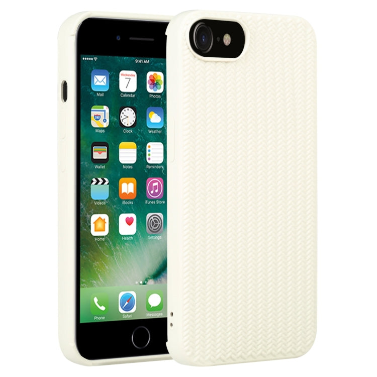 Weave Texture Silicone Phone Case, For iPhone SE 2022 / SE 2020 / 7 / 8, For iPhone 7 Plus / 8 Plus
