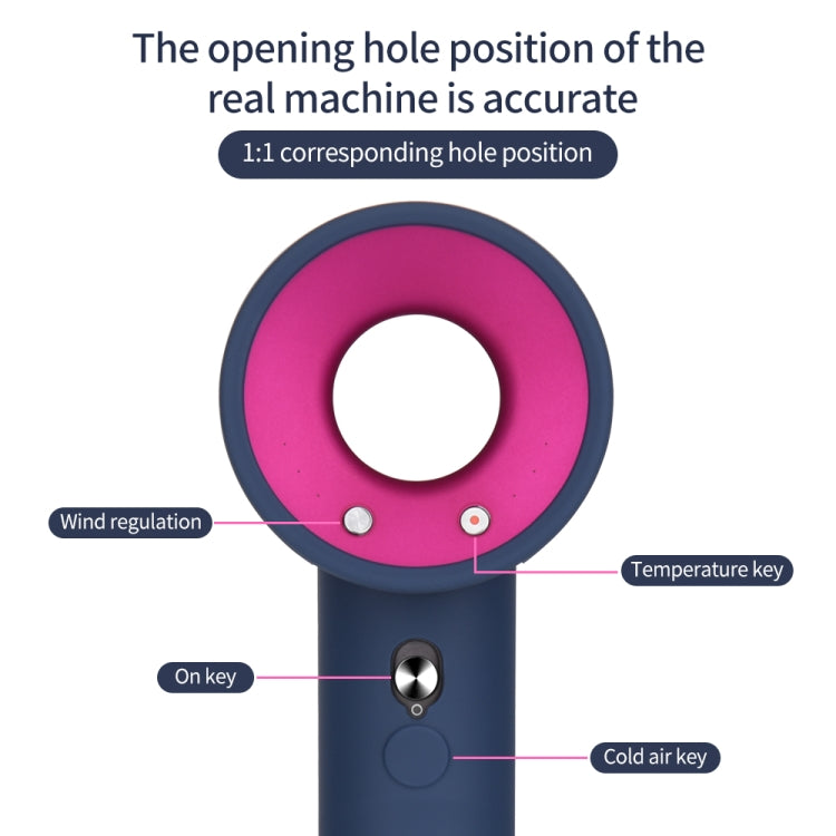 Capa Protetora Antichoque de Silicone para Secador de Cabelo Dyson