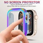 Capa Protetora 2 em 1 em Liga de Alumínio + TPU, Para Apple Watch Ultra 3 / 2 / 1 49mm, Para Apple Watch Série 9 / 8 / 7 45mm, Para Apple Watch Série 6 / 5 / 4 / SE 44mm, Para Apple Watch Série 9 / 8 / 7 41mm, Para Apple Watch Série 6 / 5 / 4 / SE 40mm