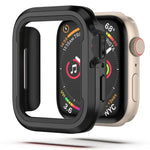 Capa Protetora 2 em 1 em Liga de Alumínio + TPU, Para Apple Watch Ultra 3 / 2 / 1 49mm, Para Apple Watch Série 9 / 8 / 7 45mm, Para Apple Watch Série 6 / 5 / 4 / SE 44mm, Para Apple Watch Série 9 / 8 / 7 41mm, Para Apple Watch Série 6 / 5 / 4 / SE 40mm