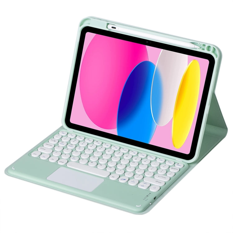 Capa de Couro para Tablet com Teclado Touch Bluetooth, Para iPad 10ª Geração 10.9 2022