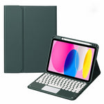 Capa de Couro para Tablet com Teclado Touch Bluetooth, Para iPad 10ª Geração 10.9 2022