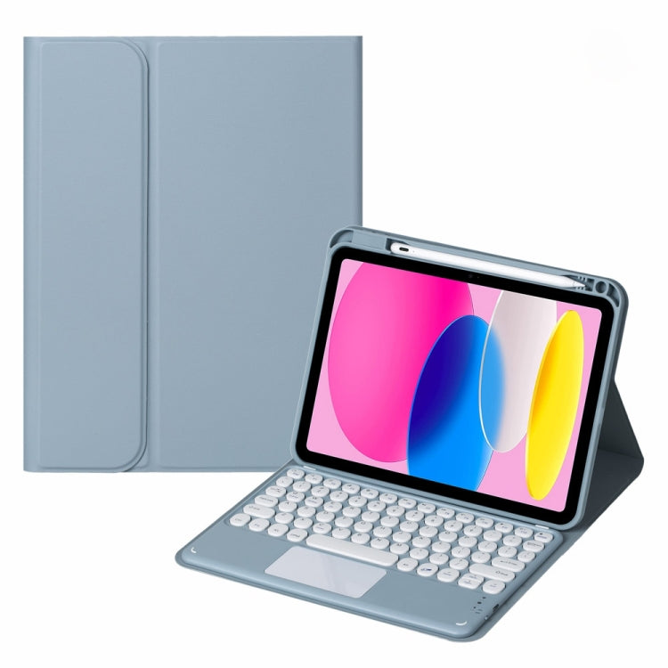 Capa de Couro para Tablet com Teclado Touch Bluetooth, Para iPad 10ª Geração 10.9 2022