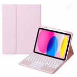 Capa de Couro para Tablet com Teclado Touch Bluetooth, Para iPad 10ª Geração 10.9 2022