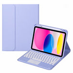 Capa de Couro para Tablet com Teclado Touch Bluetooth, Para iPad 10ª Geração 10.9 2022