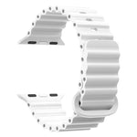 Pulseira de Silicone para Apple Watch Ultra 49mm / Series 8&7 45mm / SE 2&6&SE&5&4 44mm, Para Apple Watch Series 8&7 41mm / SE 2&6&SE&5&4 40mm / 3&2&1 38mm