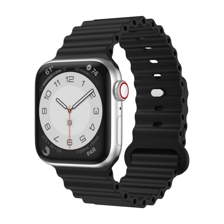 Pulseira de Silicone para Apple Watch Ultra 49mm / Series 8&7 45mm / SE 2&6&SE&5&4 44mm, Para Apple Watch Series 8&7 41mm / SE 2&6&SE&5&4 40mm / 3&2&1 38mm