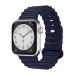 Pulseira de Silicone para Apple Watch Ultra 49mm / Series 8&7 45mm / SE 2&6&SE&5&4 44mm, Para Apple Watch Series 8&7 41mm / SE 2&6&SE&5&4 40mm / 3&2&1 38mm