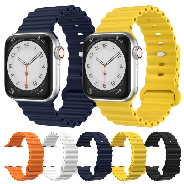 Pulseira de Silicone para Apple Watch Ultra 49mm / Series 8&7 45mm / SE 2&6&SE&5&4 44mm, Para Apple Watch Series 8&7 41mm / SE 2&6&SE&5&4 40mm / 3&2&1 38mm