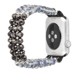 Correia de Relógio com Cristais de Pérola, Para Apple Watch 5 & 4 40mm / 3 & 2 & 1 38mm, Para Apple Watch 5 & 4 44mm / 3 & 2 & 1 42mm