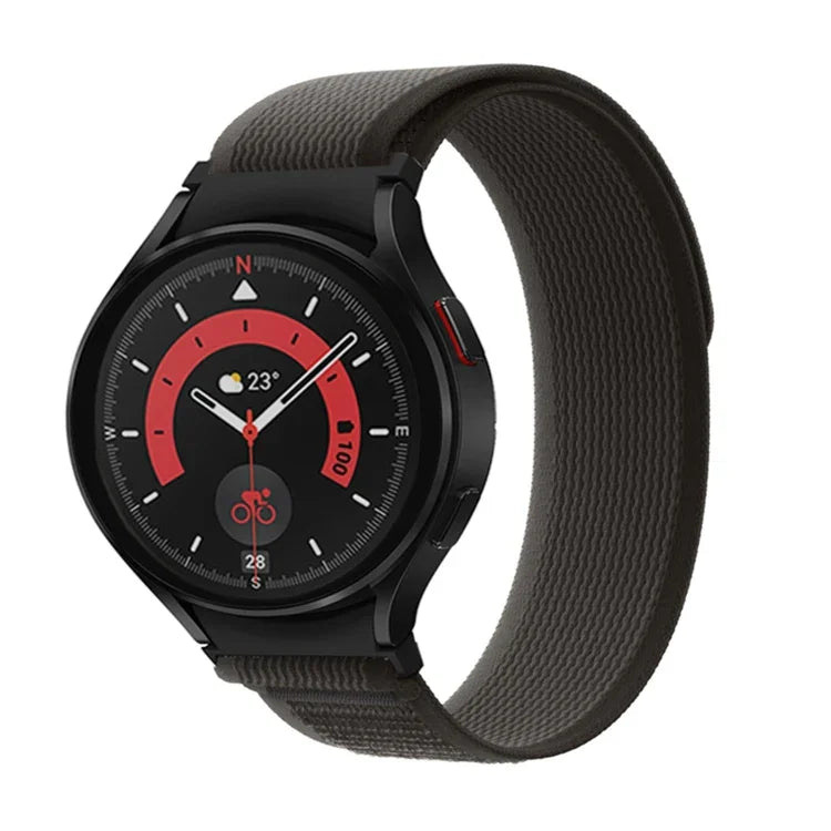 Para Samsung Galaxy Watch 5 Pro / Watch4 Classic Correia de Relógio em Nylon com Loop