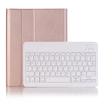Capa de Couro para Tablet com Teclado Bluetooth Destacável, Para iPad Air 3 / Pro 10.5 / 10.2