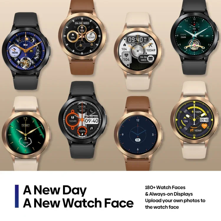 Zeblaze Btalk 2 Smartwatch HD com Ecrã Redondo de 1,3 polegadas Suporta Chamadas de Voz/Monitorização de Saúde