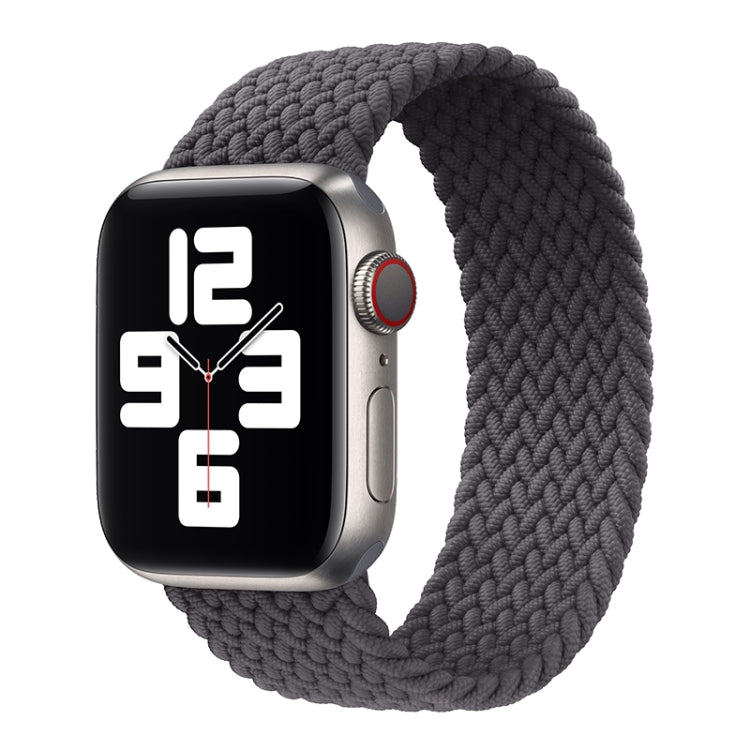 Pulseira de relógio trançada em nylon de uma volta para Apple Watch Series 8&7 41mm / SE 2&6&SE&5&4 40mm / 3&2&1 38mm, para Apple Watch Series 8&7 41mm, 135mm, para Apple Watch Series 8&7 41mm, 135mm