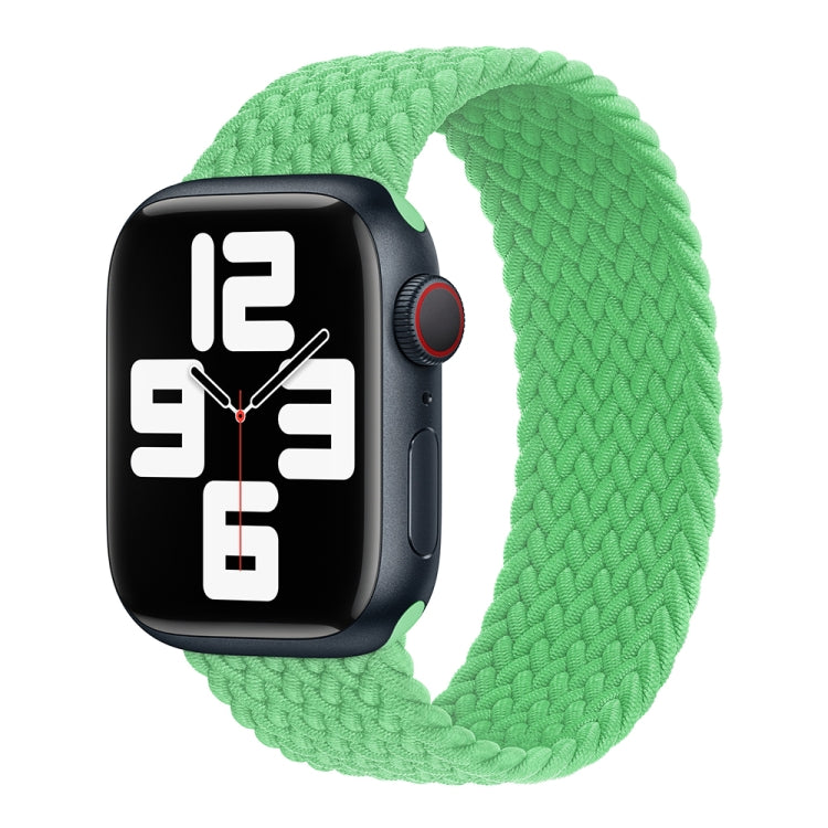 Pulseira de relógio trançada em nylon de uma volta para Apple Watch Series 8&7 41mm / SE 2&6&SE&5&4 40mm / 3&2&1 38mm, para Apple Watch Series 8&7 41mm, 135mm, para Apple Watch Series 8&7 41mm, 135mm
