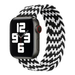 Correia de Relógio Trançada de Nylon de Uma Volta para Apple Watch Series 8&7 41mm / SE 2&6&SE&5&4 40mm / 3&2&1 38mm, Para Apple Watch Series 8&7 41mm,155mm, Para Apple Watch Series 8&7 41mm, 155mm