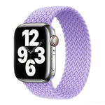 Correia de Relógio Trançada de Nylon de Uma Volta para Apple Watch Series 8&7 41mm / SE 2&6&SE&5&4 40mm / 3&2&1 38mm, Para Apple Watch Series 8&7 41mm,155mm, Para Apple Watch Series 8&7 41mm, 155mm