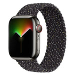 Correia de Relógio Trançada de Nylon de Uma Volta para Apple Watch Series 8&7 41mm / SE 2&6&SE&5&4 40mm / 3&2&1 38mm, Para Apple Watch Series 8&7 41mm,155mm, Para Apple Watch Series 8&7 41mm, 155mm