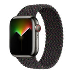 Correia de Relógio Trançada de Nylon de Uma Volta para Apple Watch Series 8&7 41mm / SE 2&6&SE&5&4 40mm / 3&2&1 38mm, Para Apple Watch Series 8&7 41mm,155mm, Para Apple Watch Series 8&7 41mm, 155mm