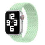 Correia de Relógio Trançada de Nylon de Uma Volta para Apple Watch Series 8&7 41mm / SE 2&6&SE&5&4 40mm / 3&2&1 38mm, Para Apple Watch Series 8&7 41mm,155mm, Para Apple Watch Series 8&7 41mm, 155mm