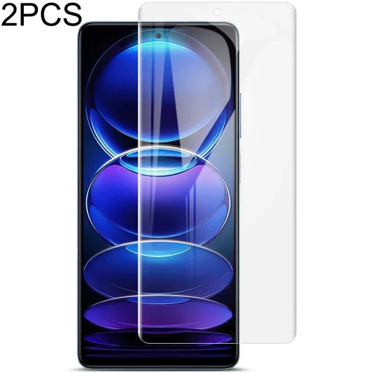 Película Hidrogel Curvada de Ecrã Completo IMAK 2pcs para Apple Watch Ultra 3 / 2 / 1 49mm, Para Xiaomi Redmi Note 12 Pro 5G China/Índia, Para Xiaomi Redmi Note 12 Pro+ 5G China/Índia, Para Google Pixel 7 Pro, Para Google Pixel 7