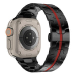 Correia de Relógio em Aço, Para Apple Watch Series 8&7 41mm / SE 2&6&SE&5&4 40mm / 3&2&1 38mm, Para Apple Watch Ultra 49mm / Series 8&7 45mm / SE 2&6&SE&5&4 44mm / 3&2&1 42mm