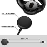 Cabo de Carregamento Magnético para Smart Watch, Comprimento: 1m, Para Google Pixel Watch Porta Type-C, Para Google Pixel Watch Porta USB