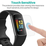 Película Protetora de Ecrã de Relógio em Hidrogel Suave, Para Fitbit Charge 5, Para OPPO Watch Free, Para Google Pixel Watch, Para Garmin Move Sport