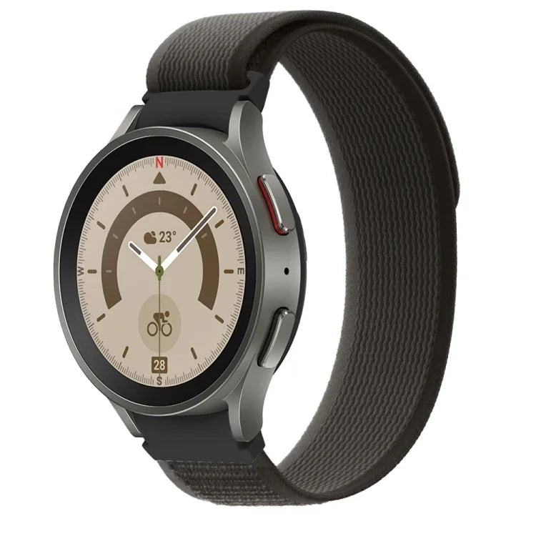 Correia de Relógio em Nylon com Loop, Para Samsung Galaxy Watch4 / 5 / 5 Pro