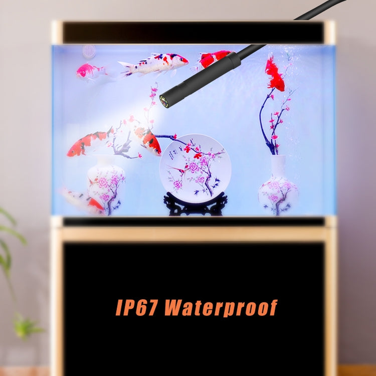 Endoscópio industrial portátil integrado com ecrã vertical HD impermeável P40 8mm, 2m, 5m, 10m