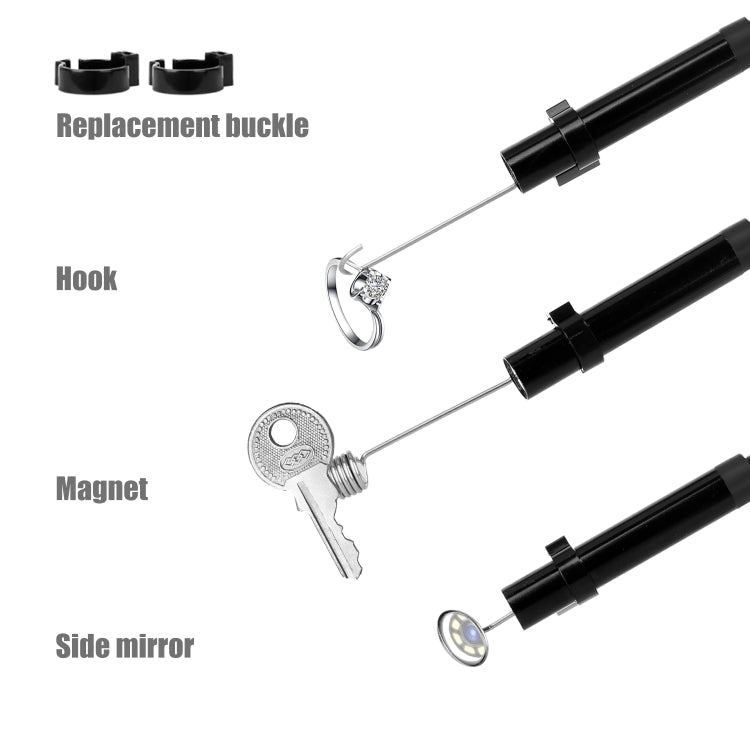 Endoscópio industrial portátil integrado com ecrã vertical HD impermeável P40 8mm, 2m, 5m, 10m
