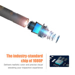 Endoscópio industrial portátil integrado com ecrã vertical HD impermeável P40 8mm, 2m, 5m, 10m