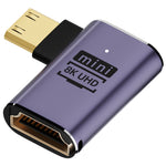 Adaptador HDMI 2.1 8K para Micro HDMI, D8K-01, D8K-02, D8K-03, D8K-04, D8K-05, C8K-01, C8K-02, C8K-03, C8K-04, C8K-05, C8K-06, C8K-07