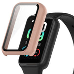 PC + Tempered Glass Integrated Protective Watch Case, For Amazfit Band 7