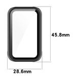 PC + Tempered Glass Integrated Protective Watch Case, For Amazfit Band 7