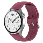 22mm Solid Color Silicone Watch Band, For Xiaomi Watch S2